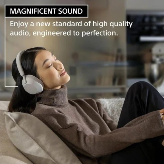 Sony Wireless Noise Cancelling Headphones XM5 – Silver
